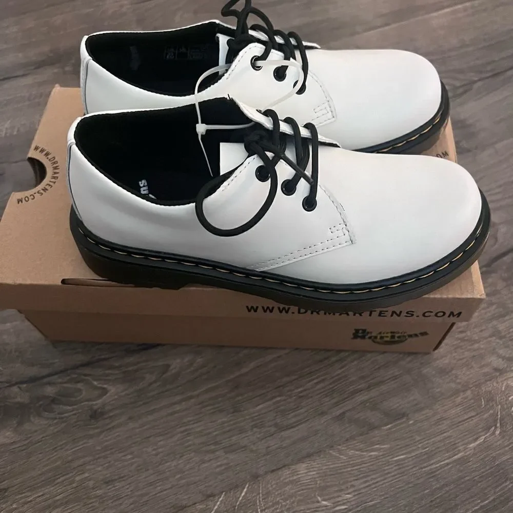 Dr. Martens YOUTH 1461 LEATHER LACE UP SHOES